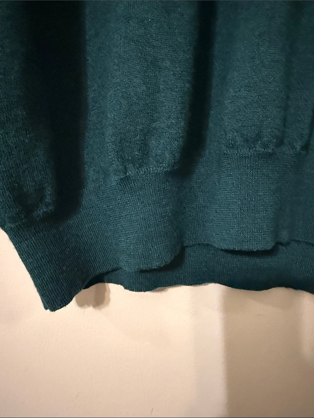 Bobby Jones Dark Green V-Neck Men's Sweater